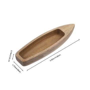 МОДЕЛЬ ДЕРЕВЯННОЙ ЛОДКИ, НАТУРАЛЬНЫЙ ДЕКОР РУЧНОЙ РАБОТЫ