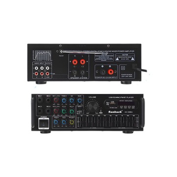 Wzmacniacz Audio Bluetooth 5.0 4 Mikrofony Zintegrowany