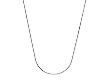 Łańcuszek srebrny - rodowany 45 cm
