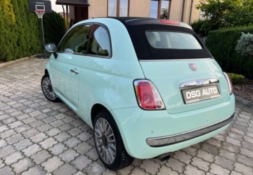 Fiat 500 II CC Seria 3 0.9 TwinAir 105KM 2014 Fiat 500 Kabriolet 0.9 turbo benzyna Niski przebieg 1 wlasciciel 105KM, zdjęcie 8