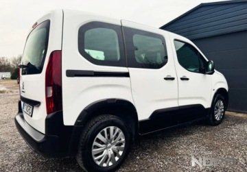 Peugeot Rifter Standard 1.5 BlueHDI 102KM 2019 Peugeot Rifter Bezwypadkowy, FV23, Ekran dotykowy, 5os, KredytowanieLeasin, zdjęcie 8