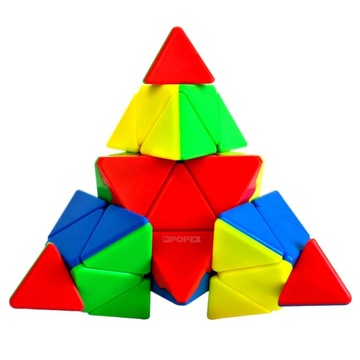 ОРИГИНАЛЬНАЯ ПИРАМИДА ПИРАМИДА КУБ 4x4 SENGSO ТРЕУГОЛЬНАЯ + СВОБОДНАЯ ПОДСТАВКА