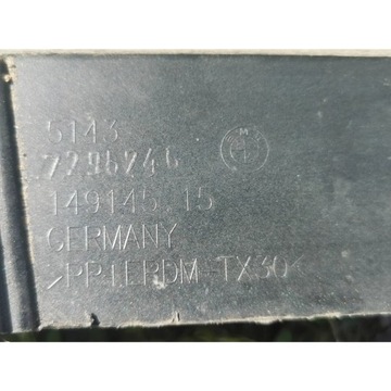BMW I3 BLATNÍK ZADNÍ PRAVÝ 7296746