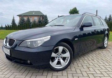 BMW Seria 5 E60 2007 BMW Seria 5 525 D, Zadbany, Gwarancja