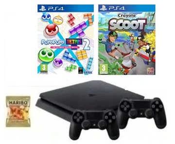 KONSOLA SONY PS4 PLAYSTATION 4 SLIM 1TB+2xPAD