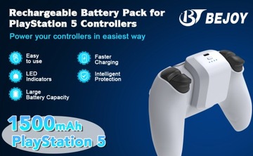 БЕСПРОВОДНОЙ POWERBANK ДЛЯ КОНТРОЛЛЕРА DUALSENSE PS5