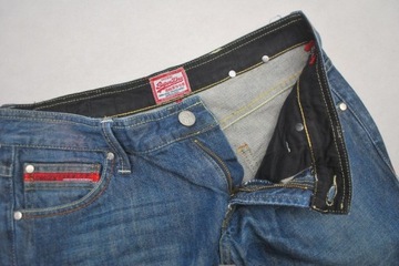 U Modne Spodnie jeans SuperDry 30 z USA!