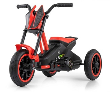 GOKART NA PEDAŁY RIDER CZERWONY solidny DZIECI zabawa LEKKI wytrzymały
