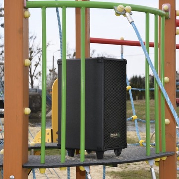 Активная колонна с батарейным микрофоном CD MP3 мощностью 160 Вт