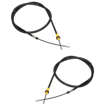 2x LINKA HAMULCA RĘCZNEGO PRZÓD PEUGEOT 206 CC SW
