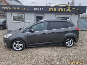 Ford C-MAX II Grand C-MAX Facelifting 1.5 EcoBoost 182KM 2016 Ford Grand C-MAX Park assist Podgrzewana kierownica Czujniki parkowania Su, zdjęcie 2