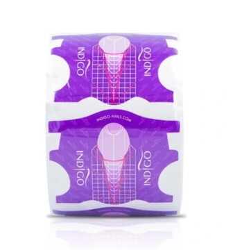 INDIGO Formy do modelowania Paznokci 200 szt.