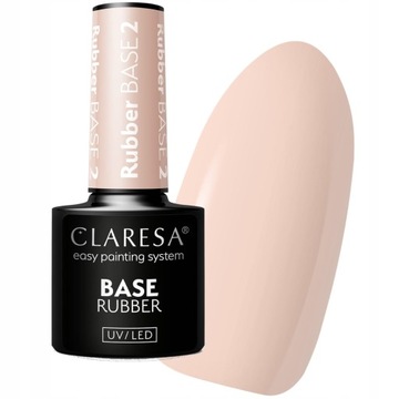 CLARESA BAZA KAUCZKOWA DO PAZNOKCI Rubber BASE 2