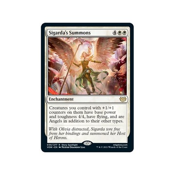 MTG Sigarda's Summons (Rare)