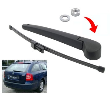 RAMIĘ WYCIERACZKA TYŁ PLASTIK OCTAVIA II KOMBI 04-