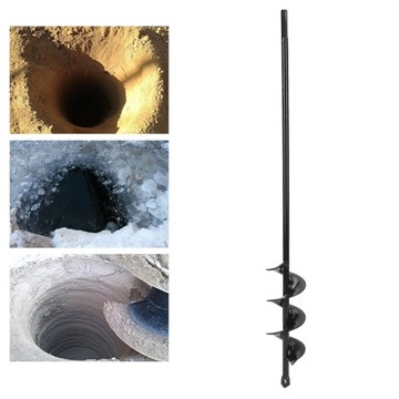 ŚWIDER WIERTŁO DO ZIEMI DO SADZENIA 5*45cm STAL