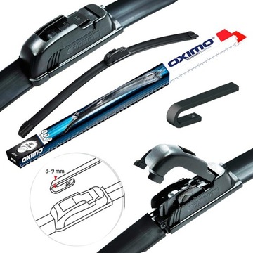 Коврик OXIMO WU 650 мм SILICON LINE FLAT