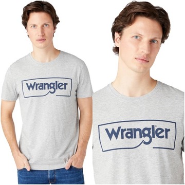 WRANGLER FRAME MĘSKI T-SHIRT KOSZULKA NADRUK 2XL