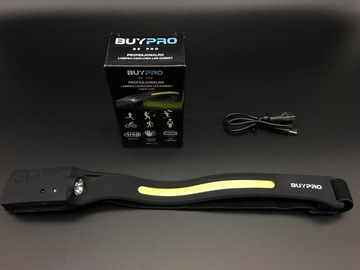 Самый мощный светодиодный налобный фонарь. USB-АККУМУЛЯТОР. Легкий спортивный налобный фонарь.