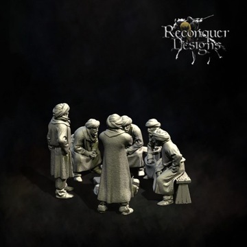 Berbers at Camp - x10 Figurki Modele Historyczne