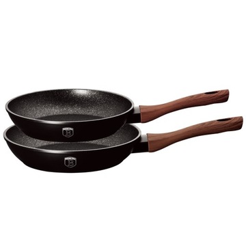 Patelnia tradycyjna Berlinger Haus Ebony Rosewood 26 cm granitowa