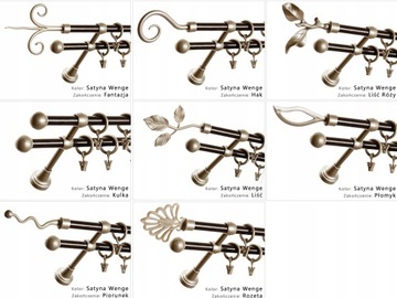 TANIE KARNISZE Classic Podwójny 280 Karnisz