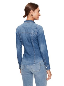 GUESS SHIRT - KOSZULA JEANSOWA DAMSKA S