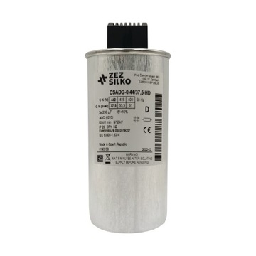 KONDENSATOR ZEZ SILKO CSADG HD 37,5kVAR 440V NOWY!