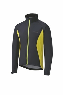 Rowerowa kurtka czarno żółta Shimano Rain Jacket