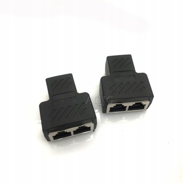 1 To 2 Ways LAN Ethernet Network Cable RJ45 Female