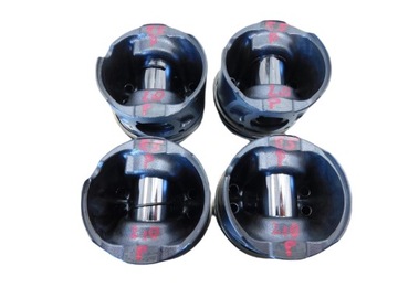 4X PÍST PÍSTY 2.0 HDI TDCI EURO5 FORD PEUGEOT CITROEN S-MAX GALAXY MONDEO