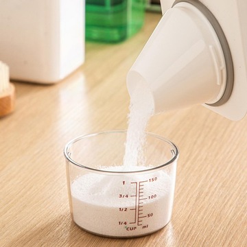 Контейнер для стирального порошка Контейнер для риса Хранение 1,1 л