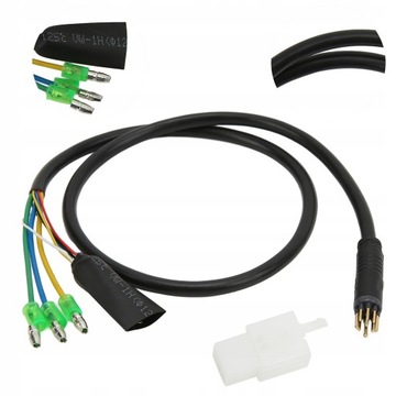 УДЛИНИТЕЛЬНЫЙ КАБЕЛЬ ДЛЯ ДВИГАТЕЛЯ ВЕЛОСИПЕДА, 9PIN, 60 СМ