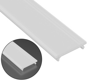 Osłonka Klosz do Profilu LED Mleczny 1m do Taśm