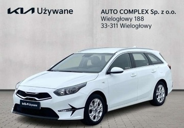 Kia Ceed III Kombi Facelifting 1.5 T-GDI 160KM 2023 Kia Ceed ZAKUP ZDALNY Kia Ceed SW 1.5 T Benz,160KM,PL salon, ASO, wersja M,