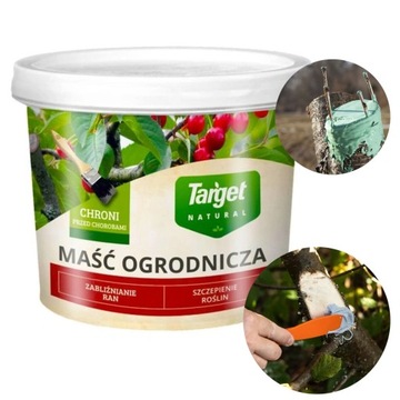 TARGET MAŚĆ OGRODNICZA NA CHOROBY KORY DREWNA TRWAŁA ELASTYCZNA MOCNA 350G