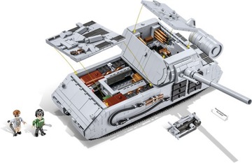 KLOCKI COBI 2559 CZOŁG PANZER VIII MAUS POJAZD WW2 WWII WOJSKO 1605 EL.