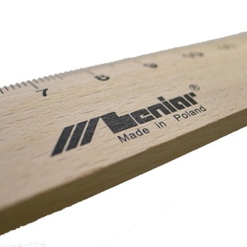 Лениар Деревянная линейка 50см