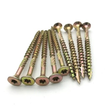 Шурупы столярные по дереву конические 3,5х50 TORX 500шт AZ