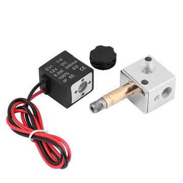 ELEKTROZAWORY ZAWÓR WODA OLEJ POWIETRZE 12V 1/8
