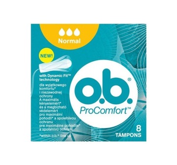 OB ProComfort Normal, tampony, 8 szt