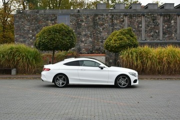 Mercedes Klasa C W205 Coupe 200 184KM 2016 Mercedes C 200 Coupe 2023r. Polski SALON AMG, zdjęcie 7