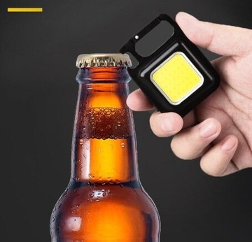 ключ-фонарик, карманный открывалка, МАГНИЙ