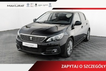 Peugeot 308 II Hatchback Facelifting 1.2 PureTech 130KM 2021 Peugeot 308 WD4492P#1.2 Allure Kamera 360 Virtual