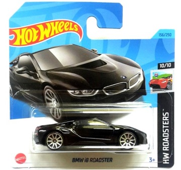 Hot Wheels BMW i8 Roadster HW Roadsters 10/10 1:64 czarny