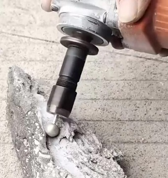 GŁOWICA ADAPTER UCHWYT ZACISK NA WIERTŁO FREZ SZLIFIERKA KĄTOWA TRZPIEŃ 6mm