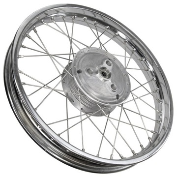 КОЛЕСО 16 ХРОМ JAWKA JAWA 50 MUSTANG PANCERKA