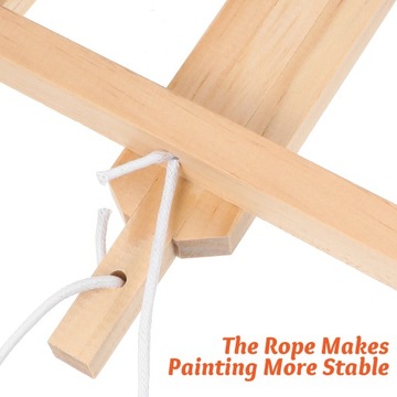 ДЕРЕВЯННАЯ EASILA ДЕТСКАЯ ДЛЯ РИСОВАНИЯ ХУДОЖЕСТВЕННАЯ ЛЕГКАЯ ПОДСТАВКА