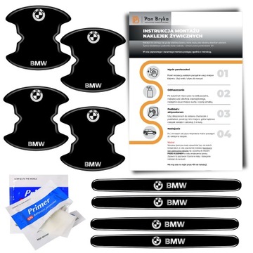 ПРОЧНАЯ ЗАЩИТНАЯ ФОЛЬГА ДЛЯ ДВЕРНЫХ РУЧОК BMW Наклейки на автомобиль