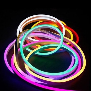 NEON LED 12V 8X16 SILIKON 1M 2,5cm IP67